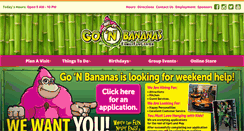 Desktop Screenshot of gonbananas.com